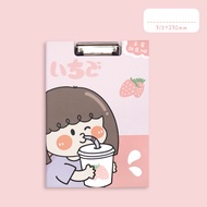 Kapuas - Papan Tulis Ujian Clipboard With Cover Cute Anak Dewasa Karakter Cartoon Lucu - M002