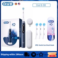 VFDRT แปรงสีฟันไฟฟ้าอัจฉริยะ IO7 Oral-B พร้อม5โหมดทำความสะอาดเทคโนโลยีแม่เหล็กเชื่อมต่อกับแอปพร้อมเค