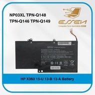 HP NP03XL TPN-Q147 TPN-Q148 TPN-Q146 TPN-Q149 Envy X360 13-A 13-B 15-U 13-A010DX 13-B080NO 11.4V 43W