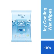 BZU BZU Icy Cooling Wet Wipes 10 Wipes
