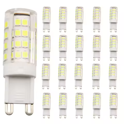 20x MengJay NEW Design G9 LED Light 3W 5W SMD2835 Mini LED G9 Lamp Corn Bulb 220V LED Chandelier Lam