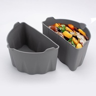 Crock Pot Liners, Silicone Slow Cooker Liners for 6 7 8 Quart, Crock Pot Divider for Oval or Round S