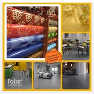 Tikar Getah 18m x 1.83m (6 kaki) Tebal 0.4mm Tikar Getah PVC Vinyl Carpet Flooring Rug Mat Karpet