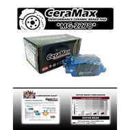 CERAMAX Ceramic MG2278 NISSAN 350Z NON BREMBO SYLPHY B17Z LIVINA SERNA X-TRIAL rear brake pad