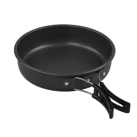 Camping Alloy Cooking Pan 18cm 20cm 22cm Non-Stick Fry Pan