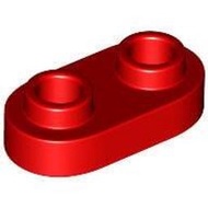 【樂高大補帖】LEGO 樂高 紅色 圓弧薄板 Plate 1x2 Round【6210269/35480】PS-6