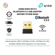 TP-Link Archer TX10UB Nano AX900 Nano Wi-Fi 6 Bluetooth 5.3 USB Adapter