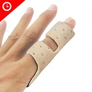 Finger Brace Splint, Luniquz Finger Splint with Rigid Support to Immobilize Finger Joint &amp; Reliev...