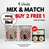 CAROMA Twin Pack (Coffee & Yuan Yang ) with Bowl Set