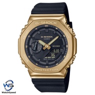 Casio G-Shock GM-2100G-1A9 GM2100G-1A9 2100G-1A9 Black Resin Band Watch