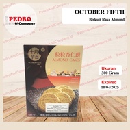 October fifth mini by almond cakes biscuit 300 gr (12pc) mini biscuits