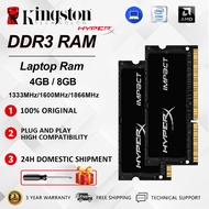 Kingston HyperX DDR3/DDR3L 4GB 8GB RAM 1333/1600/1866MHz PC3/L-10600 PC3/L-12800 PC3/L-14900 204Pin 