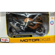 [Model King] Ready Stock Maisto 1/12 Locomotive Model Finished Product SUZUKI CSX-R1000