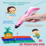 3D Printing Pen Digital Display Intelligent 3D Printer Pen High Temperature 3D Graffiti Painting Pen With USB