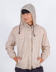 Light jacket hooded nylon jacket เสื้อแจ็กเก็ตมอเตอร์ไซค์ ผ้าไนลอน กันลม เบา  มีเชือกมัด มีช่องเก็บห