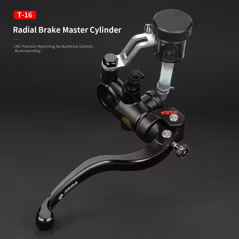 RZMA T16 Forged Radial Brake Master Cylinder Black Aluminum for Motorcycle/E-Motorcycle Modification