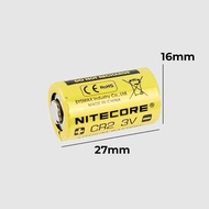 NITECORE CR2 3V Lithium Rechargeable Battery CR2 CR 2 Instax 25 50 70 SQ6 SP2 Battery Panasonic CR2 