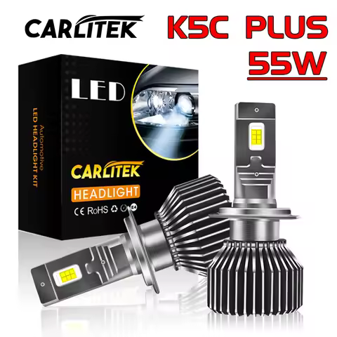 K5C Plus 55W Led H4 H7 Canbus 6000K 30000LM H8 H1 H11 Led Fog Light H9 HB3 9005 HB4 9006 Auto Lamps