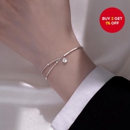 Double Layer Star Bracelet Women Minimalist Chic Jewelry Gift for Bestie