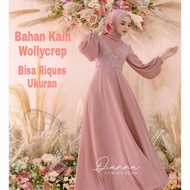 Gaun Pesta/Gaun Wanita/Gaun Busana muslimah/Gaun Pengantin/Gamis Gaun