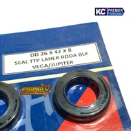 Rear Wheel Cover Seal Vega Jupiter Crypton 26x42x8 KC PREMIER