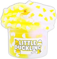 Little Duckling - ICEE Textured Easter Slime 8 fl/oz - Handmade in USA - Dope Slimes - Yellow/White