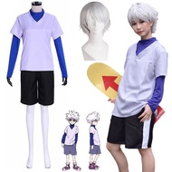 ▪✠ ชุดเครื่องแต่งกายคอสเพลย์อะนิเมะญี่ปุ่น Hunterxhunter Killua Zoldyck