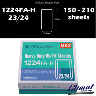 Max Heavy Duty Staples Stapler Bullet 1210 23/10 1213 23/13 1215 23/15 1217 23/17 1220 23/20 1224 23