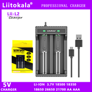 LiitoKala Lii-L2 18650 3.7V 18650 26650 21700 20700 20650 18500 18490 18350 Rechargeable Battery Charger