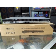 QUAYLE EQ-102 DUAL 16 BAND STEREO EQUALIZER