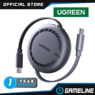 UGreen Nexode USB-C to USB-C Fast Charging Retractable Cable 1M [L531/65905]