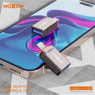 MOXOM OTG ADAPTER LX-AX802 CONVERTER ADAPTER FOR PENDRIVE / THUMB DRIVE / FLASH DRIVE COMPATIBLE FOR