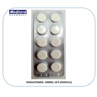 PARACETAMOL TABLET 500MG 10'S