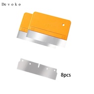 Devoko Replaceable Cake Smoother Scrapers, Pastry, Bakery, Cake Decorating Supplies