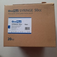 SPUIT 50CC ONEMED / Syringe 50 cc One Med / Suntikan 50ml Onemed