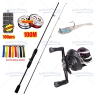 joran bc casting 1 set/joran casting 1 set lengkap/1 set joran dan reel bc/pancing 1 set lengkap kua
