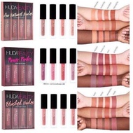 [COD] HUDA BEAUTY 4 IN 1 NUDE LOVE COLLECTION MATTE MINI SERIES SET ISI 4 PCS