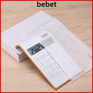 BEBET  Calculator, Black/Red/Blue/White 114x190x37mm Calculator, Practical Plastic Office Calculator
