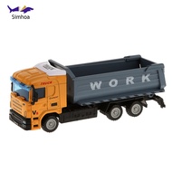 Simhoa 1:64 Diecast Truck Model Vehicle Model Car Construction Vehicles 13x3.5x5 cm