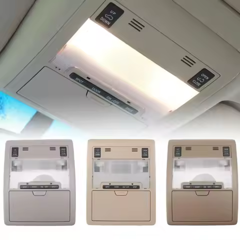 Car Roof Reading Light Assembly Car High-end Configuration Console Overhead Light For Toyota Land Cr