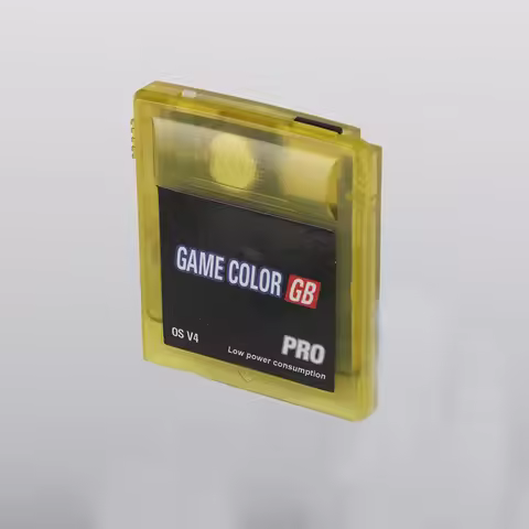 New OS.V4 EDGB Pro Game Cartridge with Manual 8GB TF Card with 2000+ Classic Games for Gameboy Color