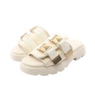 【二手】Bottega BOTTEGA VENETA FLASH 涼鞋，皮革和尼龍材質，男士，二手