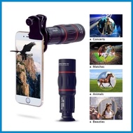 APEXEL Universal 18x25 Monocular Zoom HD Optical Cell Phone Lens Observing Survey 18X Telephoto Len