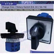 Rotary Selector Switch-Change Over Switch 2 Pole 3-5 Position