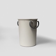 多件優惠-L號無蓋質感霧面雙耳垃圾桶 垃圾筒 回收桶 台灣製
