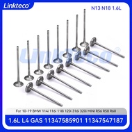 Engine Intake & Exhaust Valves For 10-19 1.6 T L GAS N13 N18 BMW Mini 114i 116i 118i 120i Cooper S P