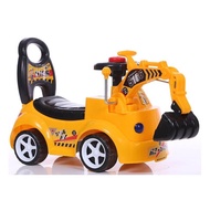 Excavator Backhoe Digger Grabber Ride On Car.