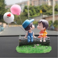 Auto Decor Car Ornaments Girl Boy Miniatures Perfume Clip Decor Home Decor Couple Interior Accessori