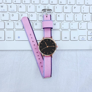 Jam Tangan Wanita Canvas Korea Fashion Moderen Terbaru 2025