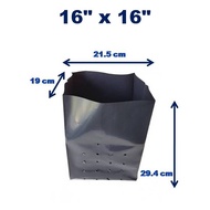 Polybag 16 x 16 1kg / 20 pcs Nursery Growing Bag Thick UV